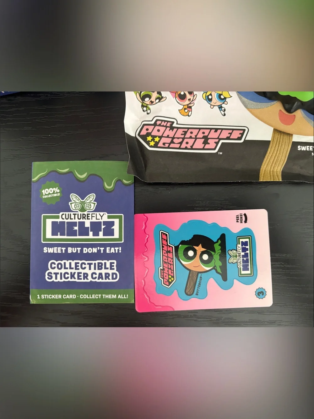 The Powerpuff Girls Buttercup Mystery Vinyl Figure - Green & Black